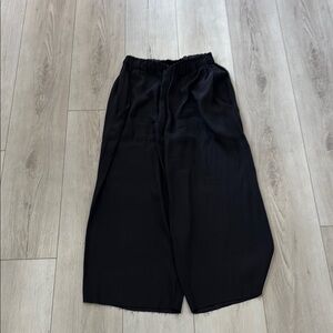 Black Wide-Leg Pants